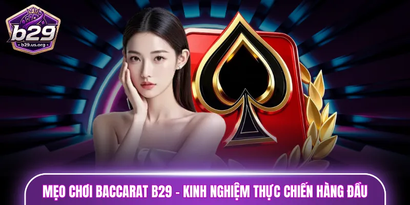 Mẹo chơi Baccarat