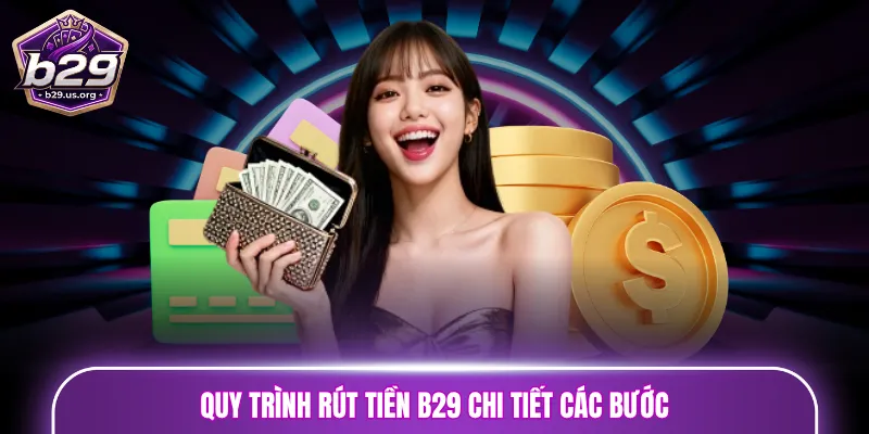 Quy trình rút tiền B29 chi tiết các bước