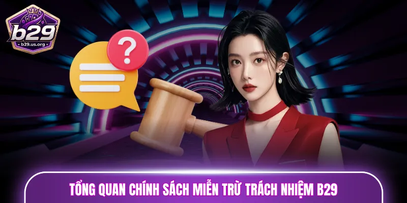 Tổng quan chính sách miễn trừ trách nhiệm B29