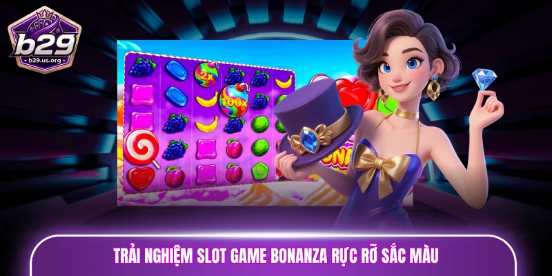 Slot game Bonanza lấy cảm hứng từ mỏ đá quý rực rỡ sắc màu
